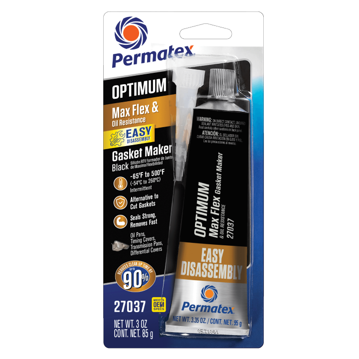 SILICON BLACK PERMATEX GASKET MAKER 3.35