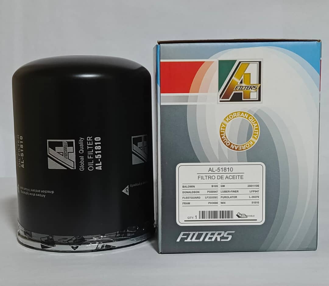  FILTRO ACEITE AL1-51810 NPR 4.3L/ 3.9L 