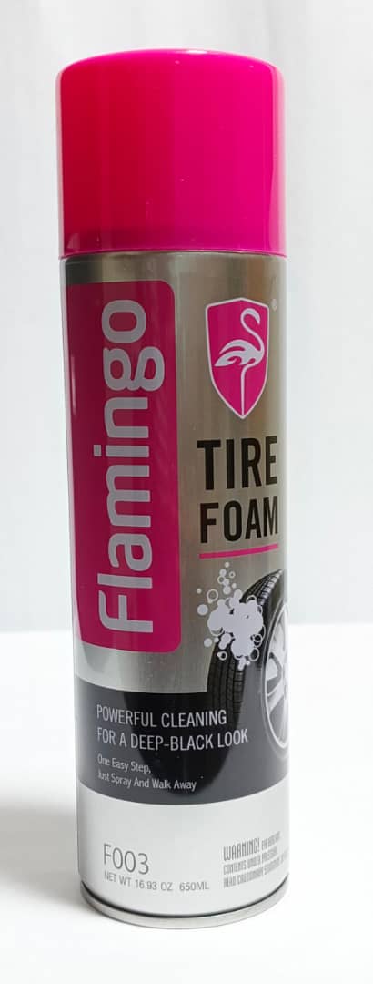 FLAMINGO SPRAY ESPUMA BRILLO CAUCHOS