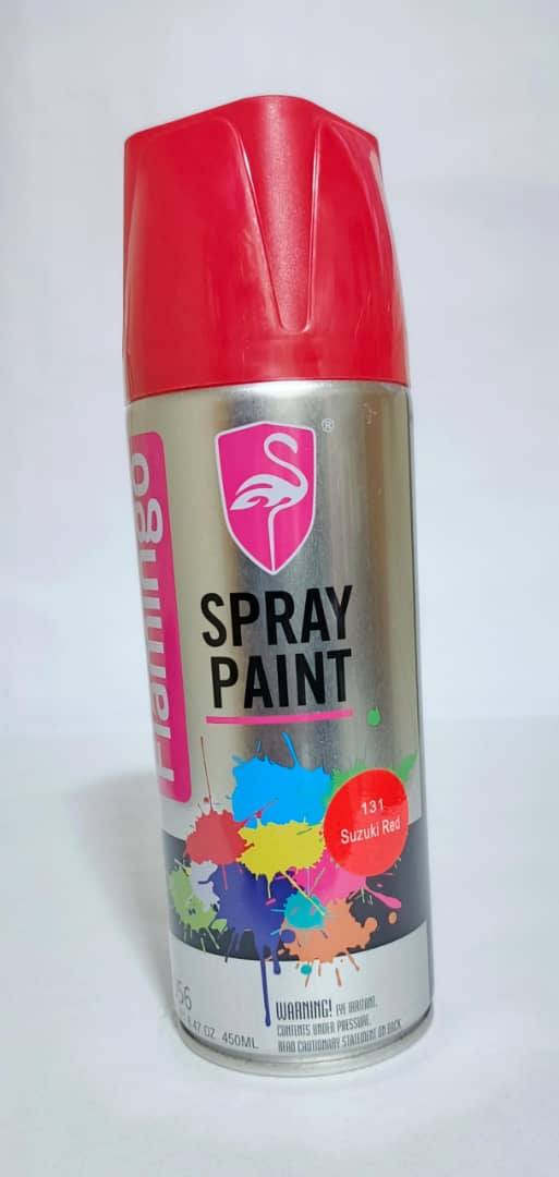 FLAMINGO SPRAY PINTURA ROJO SUZUKI 450ML