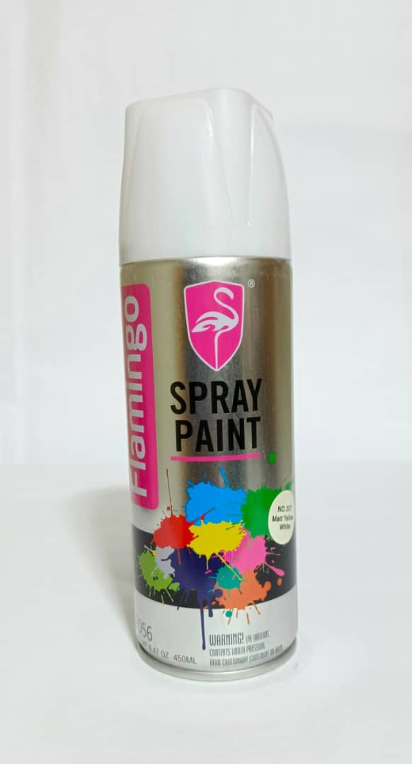  FLAMINGO SPRAY PINTURA AMARRILLO MATE 