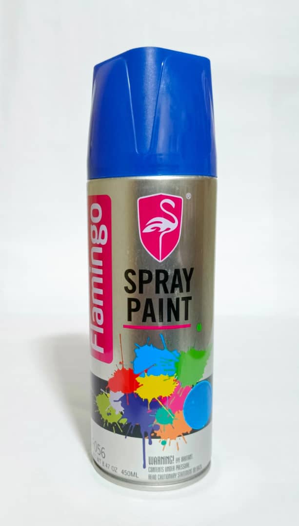FLAMINGO SPRAY PINTURA METALIZADA AZUL