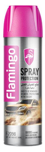  FLAMINGO SPRAY PROTECTORA NEGRO 500 ML 
