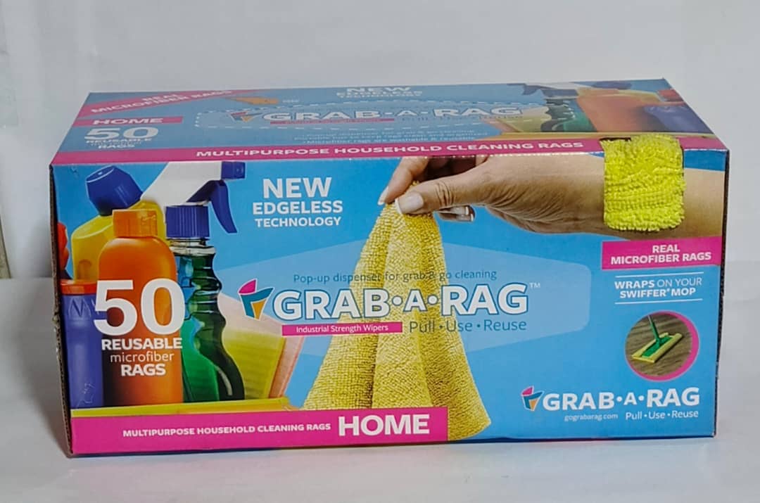 GRAB A RAG X50 PAÑOS MICROFIBRA AMARILLO