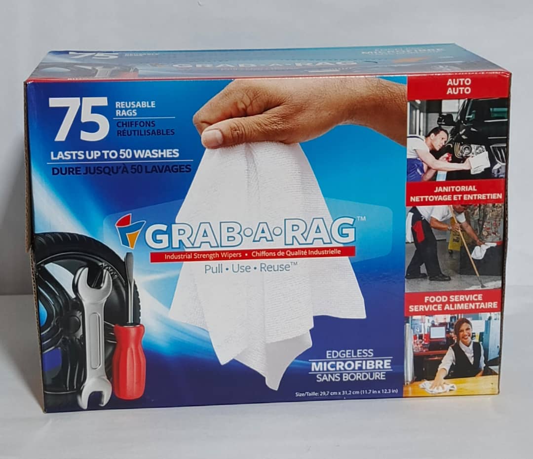 GRAB A RAG X75 PAÑOS MICROFIBRA 30X30 CM